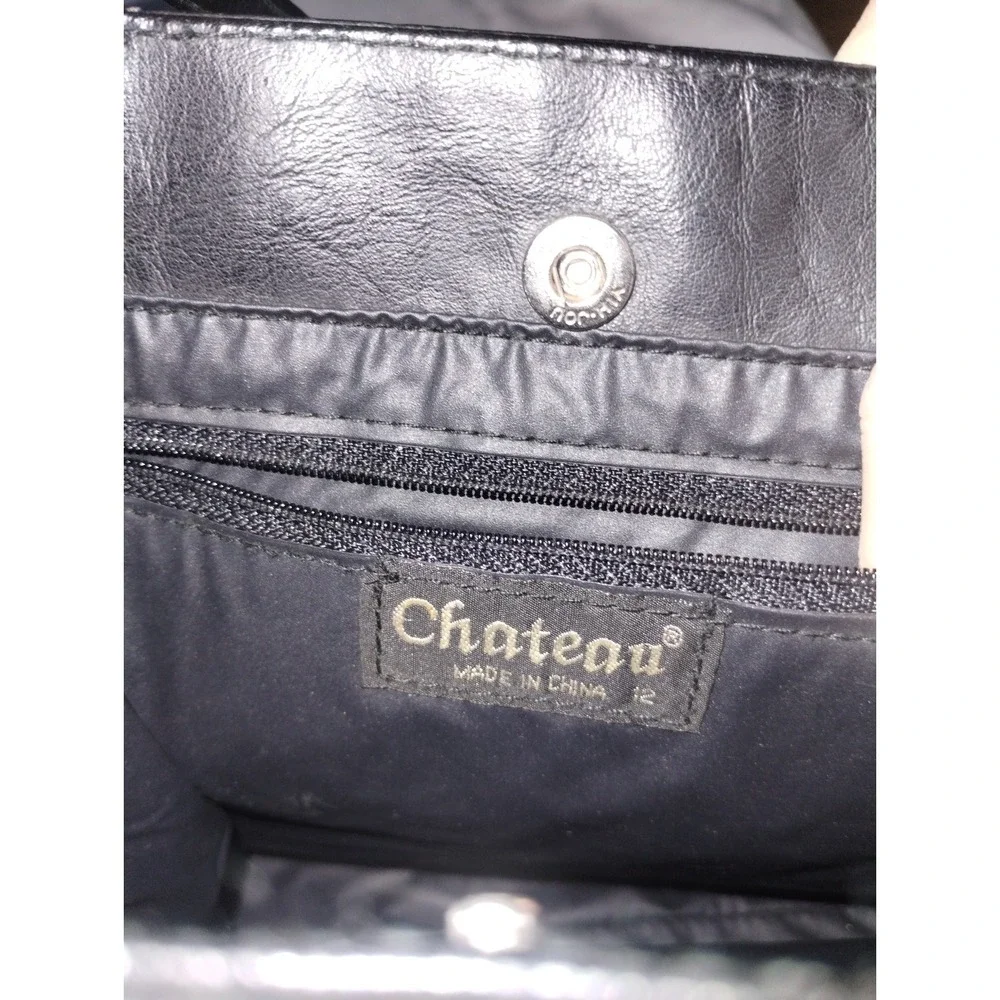 Chateau handbag women's purse pocketbook black